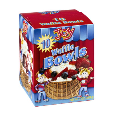 Joy Waffle Bowls - 10 CT