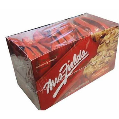 Mrs. Fields Cookies Mrs. Fields Jumbo Individually Wrapped Peanut Butter Chocolate Cookies 2.1oz pack of 12