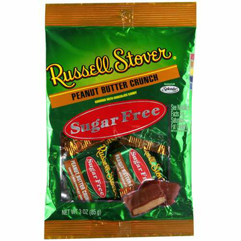 Russell Stover : Sugar Free Peanut Butter Crunch