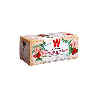 Wissotzky Tea Rose Hip and Hibiscus Tea / Box of 20 bags