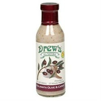Drews All Natural 19925 Kalamata & Caper Dressing