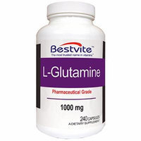 L-Glutamine 1000mg Free Form (240 Capsules)