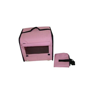 Bestpet Dog Cat Pet Bed House Soft Carrier Crate Cage w/Case LP