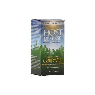 Fungi Perfecti Host Defense CordyChi - 60 Vegetarian Capsules