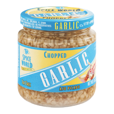 Spice World Chopped Garlic California Grown