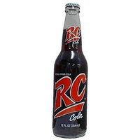 RC Cola Soda 12-pack RC Royal Crown Cola Glass Bottle