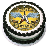 Lucks Edible Image Rock Star Birthday, 1 ea