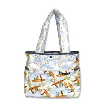 Trend Lab Tulip Tote Style Diaper Bag, Surf's Up (Discontinued by Manufacturer)