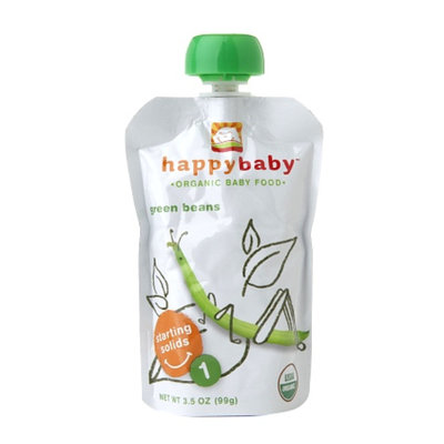 Happy Baby Organic Baby Food: Stage 1 / Starting Solids Green Beans