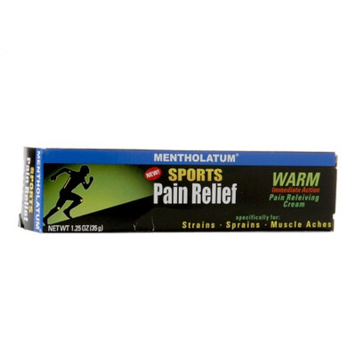 Mentholatum Sports Pain Relief Relieving Cream, 1.25 oz