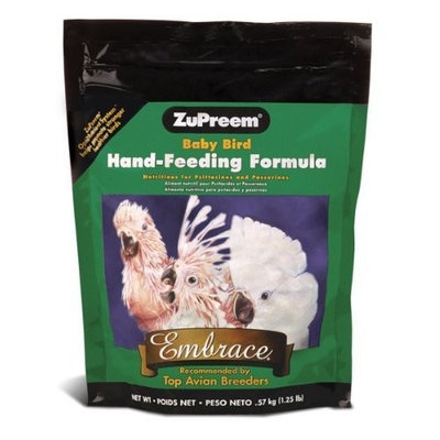 Zupreem Embrace Food Baby Bird Hand Feeding Formula