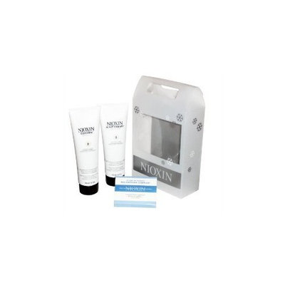 Nioxin System 6 Cleanser & Scalp Therapy Duo Set for Fine Hair Natural Noticeably Thinning Hair 8.5 Oz Duo Holiday Set
