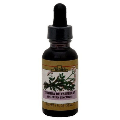 Tadin Herb and Tea Tadin Tea, Valeriana Tintura (Valerian Tincture), 1-Ounce Bottle (Pack of 6)