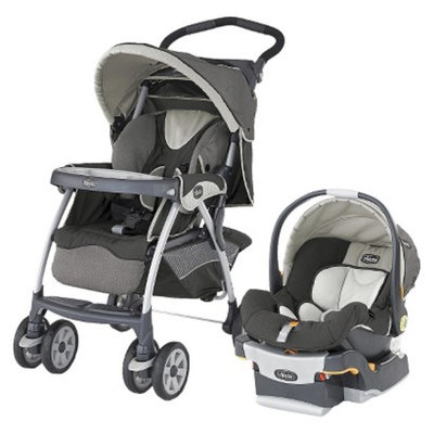 Travel Stroller & Baby Car Seat: Chicco Cortina SE, Black/Cream