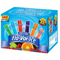 Flavor Ice Plus Assorted Flavors with Juice, 200-Count