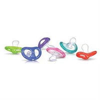 Nuby Natural Touch Ortho Pacifier 0-6 Months - 2 pack