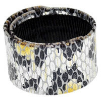 RIVIERA, A STYLEMARK CO Women's Riviera Slap Wrap Bun Holder - Gold/Black