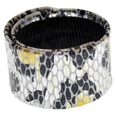 RIVIERA, A STYLEMARK CO Women's Riviera Slap Wrap Bun Holder - Gold/Black