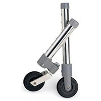 Medline Industries, Inc. Medline Swivel Wheels, 3 Inch, 1 pair