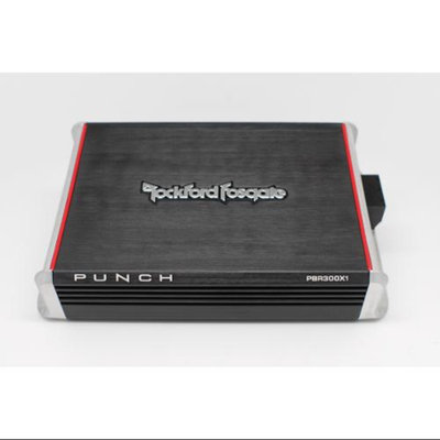 Rockford Fosgate PBR300X1 300 Watt RMS BRT Mono Car Amplifier