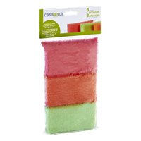 Casabella Shiny Scrub Sponges- 3 CT