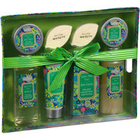 Aromanice Green Apple Sage Bath Gift Set, 8 pc