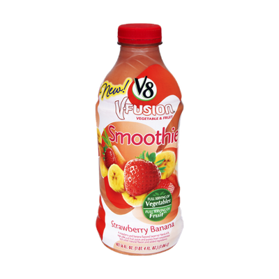 V8 V-Fusion Strawberry Banana Vegetable & Fruit Smoothie