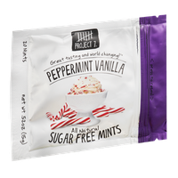 Project 7 Sugar Free Mints Peppermint Vanilla - 20 CT
