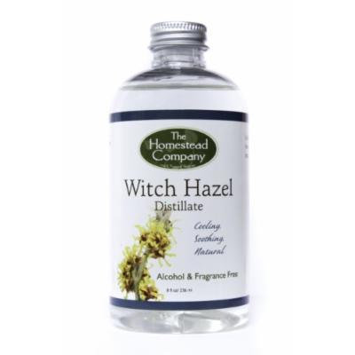 Witch Hazel Distillate (Alcohol Free & Fragrance Free) Bundle: Witch Hazel Distillate + Facial Cleansing Cotton Pads (100 pack)