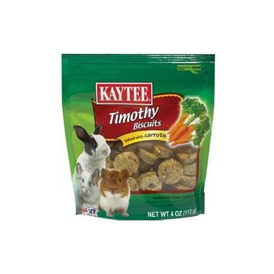 Kaytee Products Inc Kaytee Timothy Hay Baked Small Animal Treat 4 Ounce Carrot