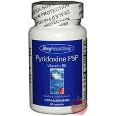 Allergy Research Group Pyridoxine P5P (B-6) 60 Vegetarian Caps