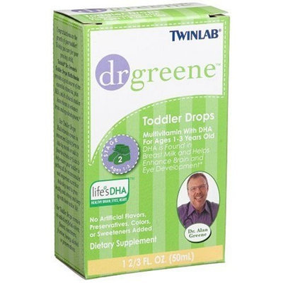 Twinlab dr greene Toddler Drops Multi-Vitamin with DHA, 1 2/3 Ounce