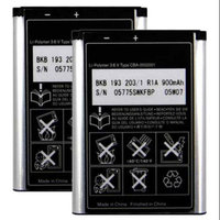 Battery for Sony Ericsson BST-37 (2-Pack) Replacement Battery
