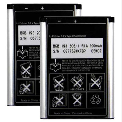 Battery for Sony Ericsson BST-37 (2-Pack) Replacement Battery