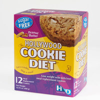 The Hollywood Cookie Diet Peanut Butter Meal Replacement Cookies