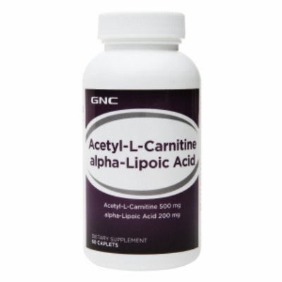 Gnc GNC Acetyl-L-Carnitine alpha-Lipoic Acid