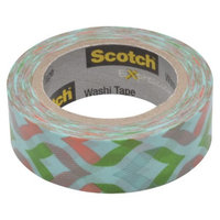 Scotch Washi Tape Peach/Mint 10mX15mm