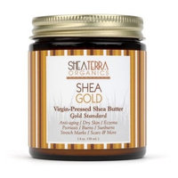 Shea Terra Organics Shea Terra Shea Gold Virgin Pressed Shea Butter 4 oz.