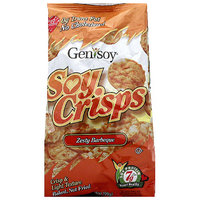 Genisoy Zesty Barbeque Soy Crisps, 3.85 oz, (Pack of 12)