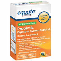 Equate 4X Digestive Care Probiotic Capsules