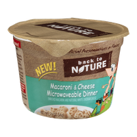 Back to Nature Macaroni & Cheese Microwaveable Dinner