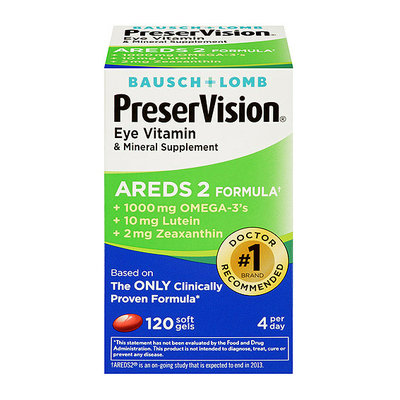 Bausch + Lomb Bausch & Lomb PreserVision AREDS 2 Eye Vitamin And Mineral Supplement