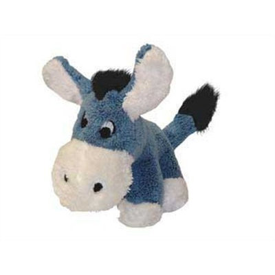 Kyjen PP01138, PipSqueaks Donkey Talking Plush Dog Toys Batteries Included, Small, Blue