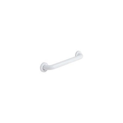 WINGITS WGB6YS12WH White Painted Grab Bar, 12 In, 11/2 In
