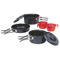 Stansport 2 Person cook Set Granite 8 Pc