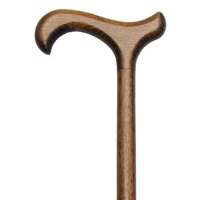 Harvy Ladies First Choice Derby Cane Walnut Beechwood -Affordable Gift! Item #DHAR-9772707