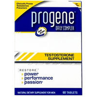 Progene Daily Complex Testosterone Support - 180 Tablets - Contains DHEA, Tribulus, and Other Natural Extracts (No Fenugreek Formula)
