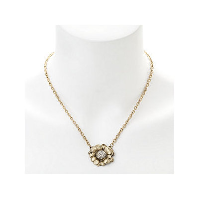Elizabeth Cole Jewelry Crystal Flower Necklace