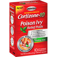 Cortizone 10 Poison Ivy Relief Pads