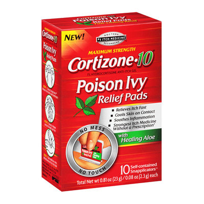 Cortizone 10 Poison Ivy Relief Pads